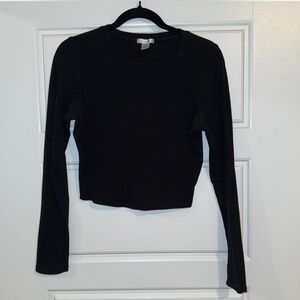 Bozzolo Classic Black Long Sleeve Tee